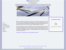 Tablet Screenshot of mcg-consult.com